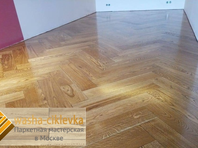 Шлифовка паркета